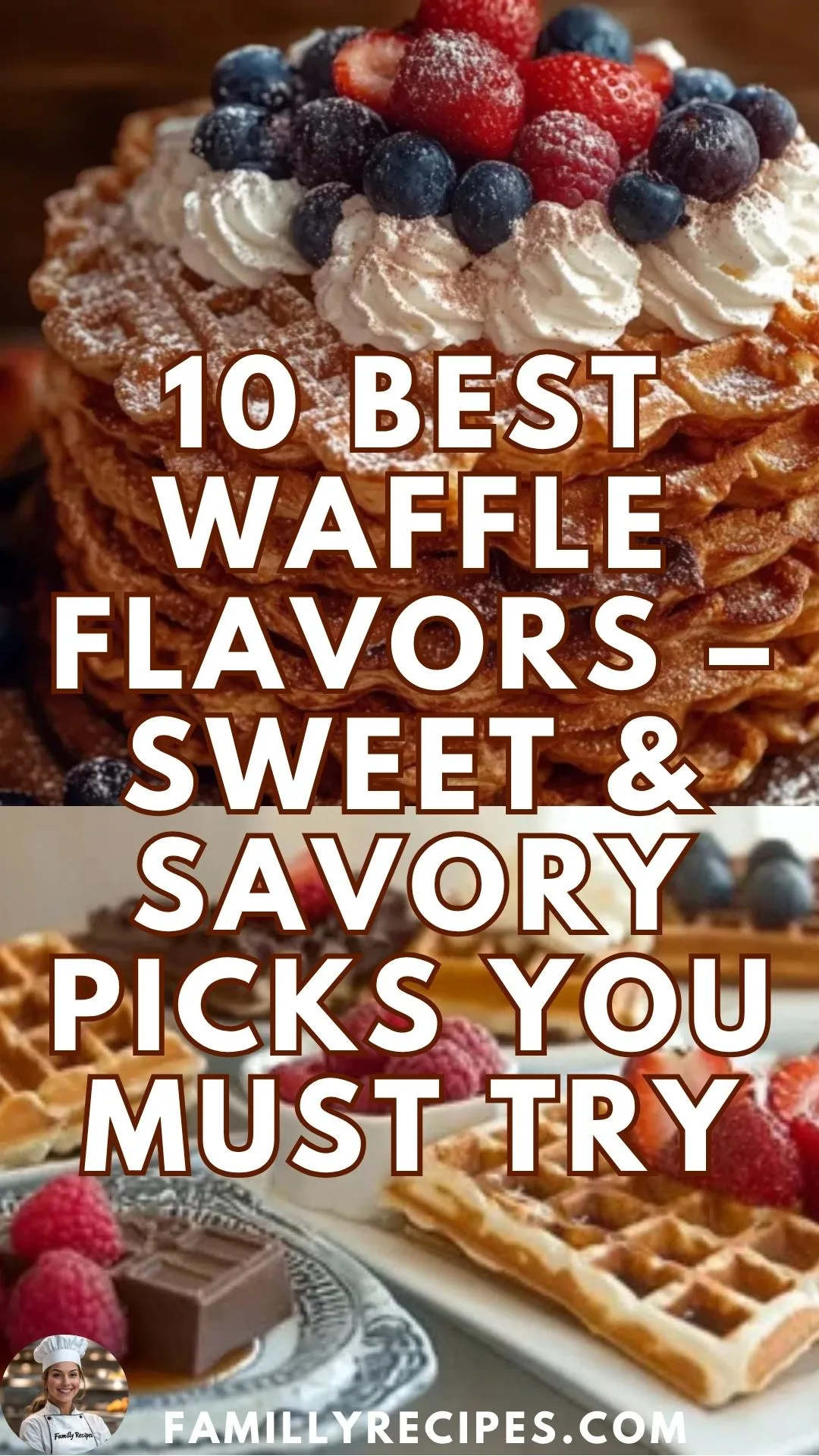 10 Best Waffle Flavors – Sweet & Savory Picks You Must Try