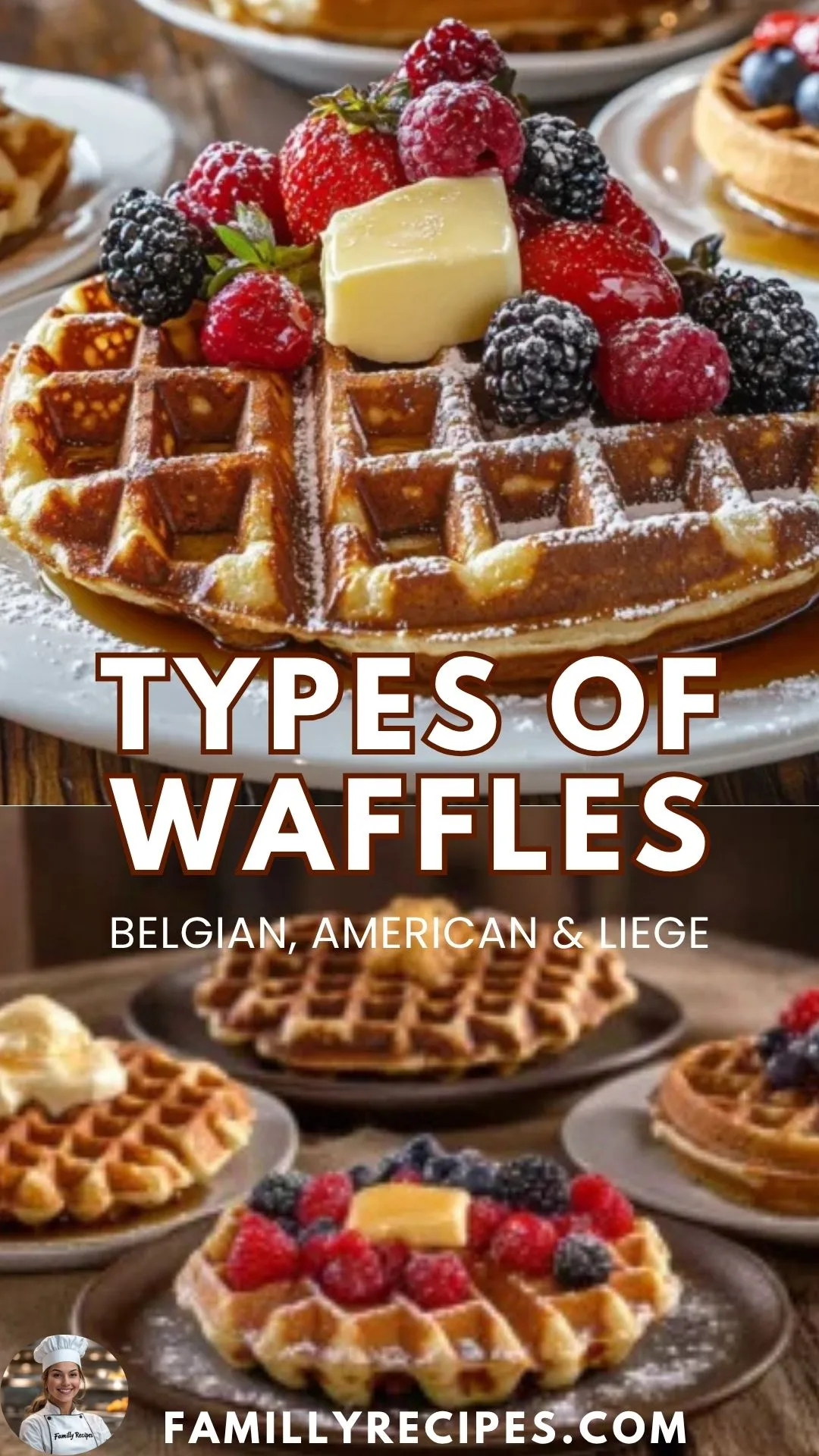 Types of Waffles: Belgian, American & Liege Explained