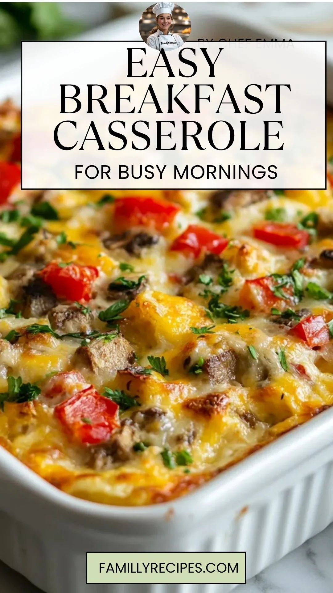 Easy Breakfast Casserole for Busy Mornings