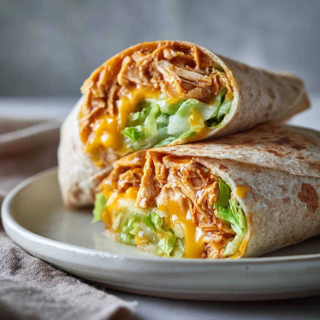 BBQ_chicken_wraps_sliced F2 high protein bbq chicken wraps