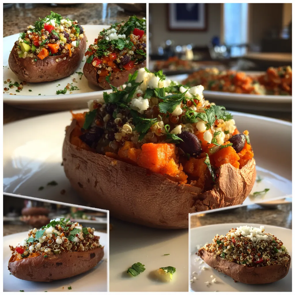 Mediterranean Baked Cod with Roasted Potatoes and Olives on baking sheet with golden vegetables and fresh herbs