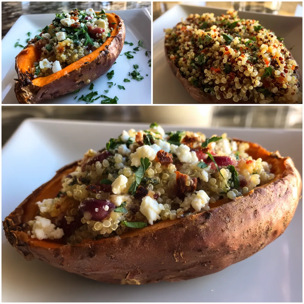 Black Bean and Quinoa Sweet Potato Stuffed Bowls (Vegan & Hearty!)