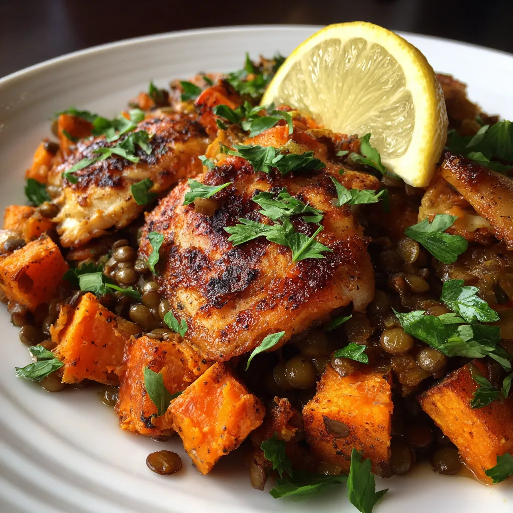 One-Pot Sweet Potato and Lentil Curry