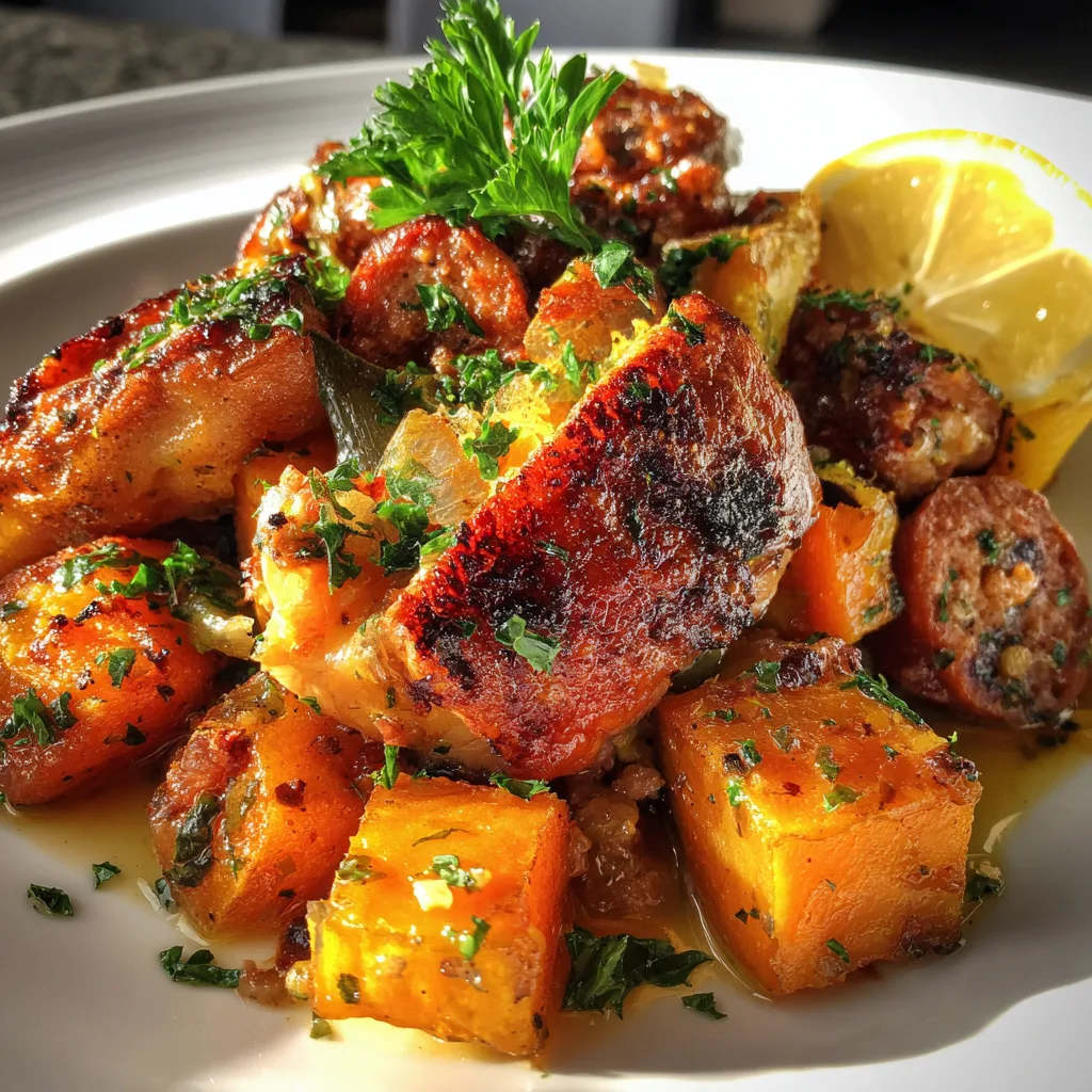 Pressure Cooker Loaded Potato and Sausage Casserole