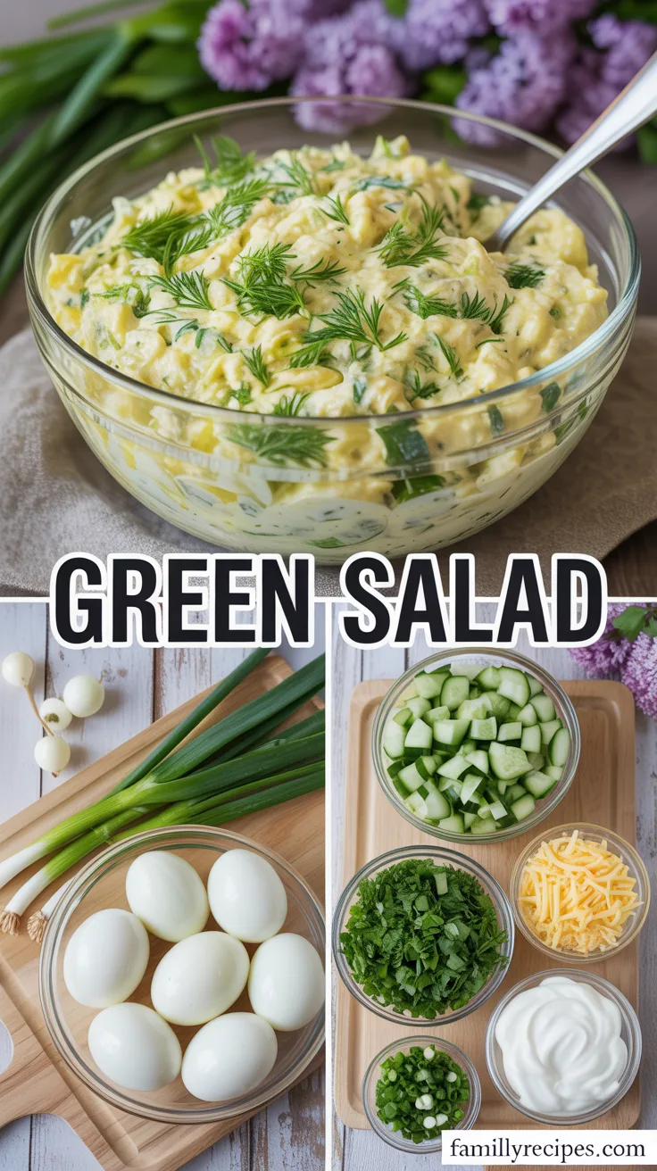 green salad (1) Creamy Green Salad